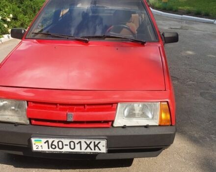 Красный ВАЗ 2108, объемом двигателя 1.3 л и пробегом 155 тыс. км за 1650 $, фото 1 на Automoto.ua