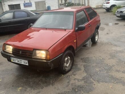 Красный ВАЗ 2108, объемом двигателя 1.3 л и пробегом 10 тыс. км за 450 $, фото 1 на Automoto.ua