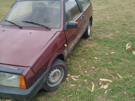 Червоний ВАЗ 2108, об'ємом двигуна 1.5 л та пробігом 99 тис. км за 378 $, фото 1 на Automoto.ua