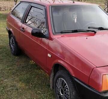 Красный ВАЗ 2108, объемом двигателя 1.3 л и пробегом 65 тыс. км за 900 $, фото 1 на Automoto.ua