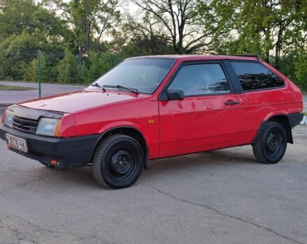 Красный ВАЗ 2108, объемом двигателя 1.3 л и пробегом 1 тыс. км за 590 $, фото 1 на Automoto.ua