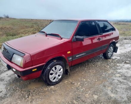 Красный ВАЗ 2108, объемом двигателя 1.5 л и пробегом 77 тыс. км за 1000 $, фото 1 на Automoto.ua