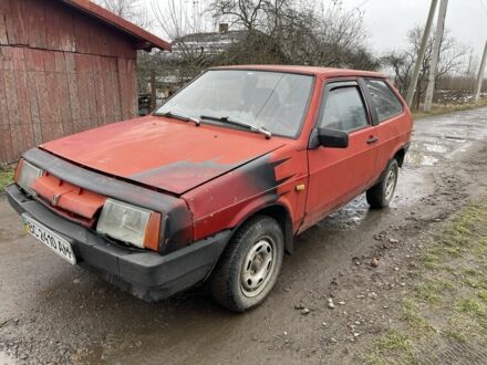 Червоний ВАЗ 2108, об'ємом двигуна 1.3 л та пробігом 200 тис. км за 350 $, фото 1 на Automoto.ua