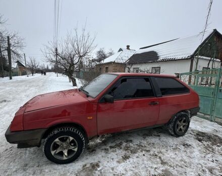 Червоний ВАЗ 2108, об'ємом двигуна 1.3 л та пробігом 99 тис. км за 1000 $, фото 1 на Automoto.ua