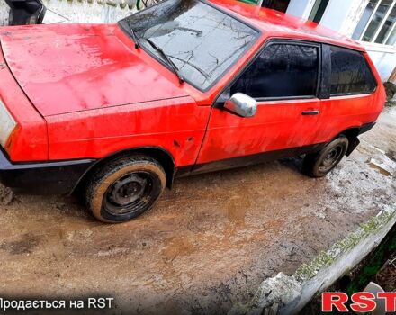 Красный ВАЗ 2108, объемом двигателя 1.6 л и пробегом 0 тыс. км за 380 $, фото 1 на Automoto.ua