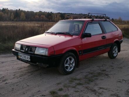 Красный ВАЗ 2108, объемом двигателя 1.3 л и пробегом 140 тыс. км за 1000 $, фото 1 на Automoto.ua