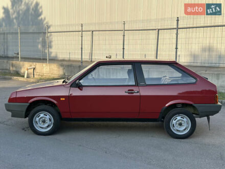 Красный ВАЗ 2108, объемом двигателя 1.3 л и пробегом 9 тыс. км за 9999 $, фото 1 на Automoto.ua
