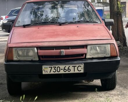 Красный ВАЗ 2108, объемом двигателя 1.3 л и пробегом 317 тыс. км за 900 $, фото 1 на Automoto.ua