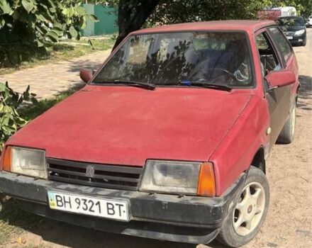 Красный ВАЗ 2108, объемом двигателя 1.5 л и пробегом 125 тыс. км за 450 $, фото 1 на Automoto.ua