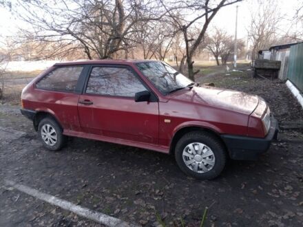 Красный ВАЗ 2108, объемом двигателя 1.5 л и пробегом 1 тыс. км за 722 $, фото 1 на Automoto.ua