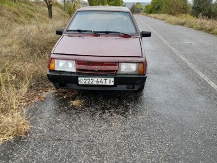 Червоний ВАЗ 2108, об'ємом двигуна 1 л та пробігом 1000 тис. км за 558 $, фото 1 на Automoto.ua