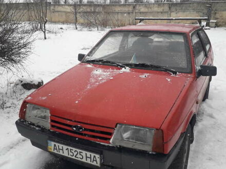 Красный ВАЗ 2108, объемом двигателя 1.3 л и пробегом 90 тыс. км за 1350 $, фото 1 на Automoto.ua