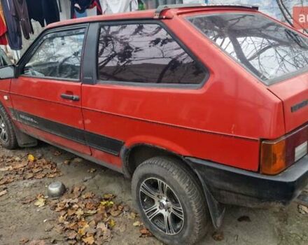 Червоний ВАЗ 2108, об'ємом двигуна 1.5 л та пробігом 150 тис. км за 1300 $, фото 1 на Automoto.ua