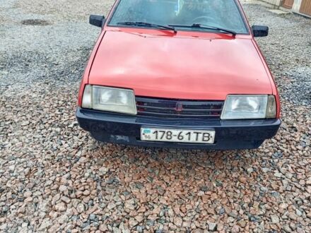 Красный ВАЗ 2108, объемом двигателя 1 л и пробегом 1 тыс. км за 950 $, фото 1 на Automoto.ua