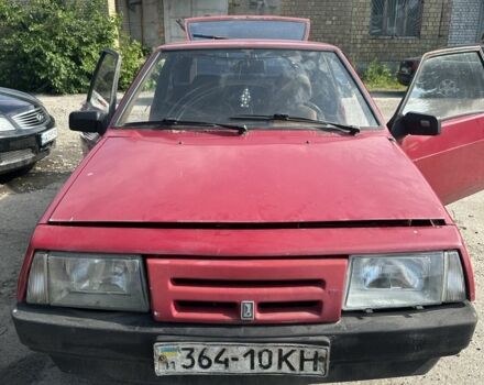 Красный ВАЗ 2108, объемом двигателя 1.3 л и пробегом 666 тыс. км за 450 $, фото 1 на Automoto.ua
