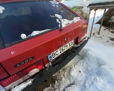 Красный ВАЗ 2108, объемом двигателя 1.3 л и пробегом 31 тыс. км за 579 $, фото 1 на Automoto.ua