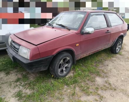 Красный ВАЗ 2108, объемом двигателя 1.3 л и пробегом 123 тыс. км за 685 $, фото 1 на Automoto.ua
