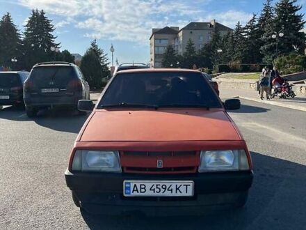 Красный ВАЗ 2108, объемом двигателя 1.5 л и пробегом 60 тыс. км за 1100 $, фото 1 на Automoto.ua