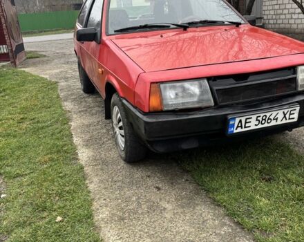 Красный ВАЗ 2108, объемом двигателя 1.3 л и пробегом 42 тыс. км за 757 $, фото 1 на Automoto.ua