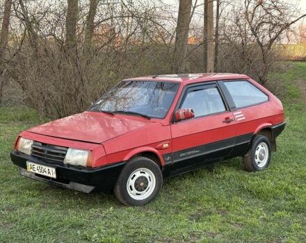 Красный ВАЗ 2108, объемом двигателя 1.5 л и пробегом 145 тыс. км за 564 $, фото 1 на Automoto.ua