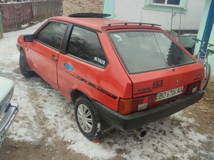 ВАЗ 2108 1990 в Виньковцах на Automoto.ua Красный ВАЗ 2108, объемом двигателя 1.5 л и пробегом 155 тыс. км за 750 $, фото 1 на Automoto.ua