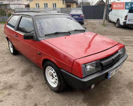 Красный ВАЗ 2108, объемом двигателя 1.3 л и пробегом 10 тыс. км за 1500 $, фото 1 на Automoto.ua