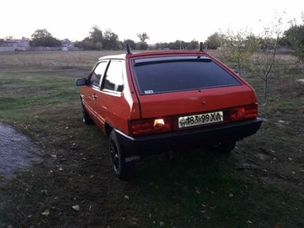Червоний ВАЗ 2108, об'ємом двигуна 1.3 л та пробігом 44 тис. км за 1800 $, фото 1 на Automoto.ua