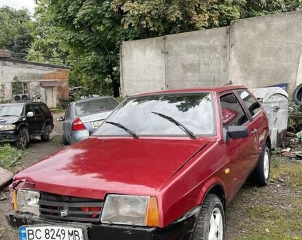 Красный ВАЗ 2108, объемом двигателя 1.6 л и пробегом 50 тыс. км за 650 $, фото 1 на Automoto.ua