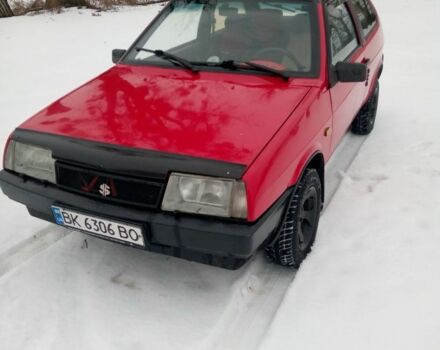 Красный ВАЗ 2108, объемом двигателя 1.3 л и пробегом 3 тыс. км за 700 $, фото 1 на Automoto.ua