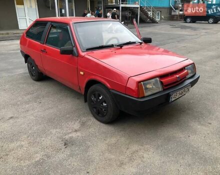 Красный ВАЗ 2108, объемом двигателя 1.29 л и пробегом 200 тыс. км за 1500 $, фото 1 на Automoto.ua