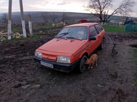 Красный ВАЗ 2108, объемом двигателя 0 л и пробегом 50 тыс. км за 600 $, фото 1 на Automoto.ua