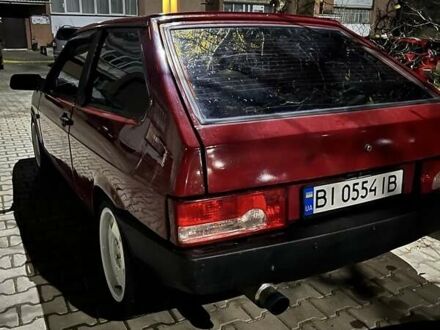 Красный ВАЗ 2108, объемом двигателя 1.1 л и пробегом 175 тыс. км за 1000 $, фото 1 на Automoto.ua