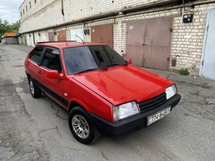 Красный ВАЗ 2108, объемом двигателя 1.5 л и пробегом 124 тыс. км за 900 $, фото 1 на Automoto.ua