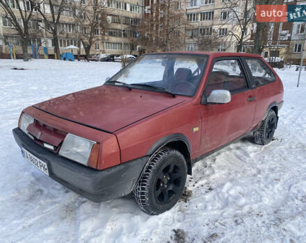 Красный ВАЗ 2108, объемом двигателя 1.5 л и пробегом 91 тыс. км за 1200 $, фото 1 на Automoto.ua