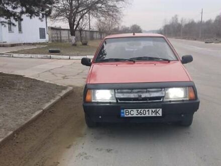 Червоний ВАЗ 2108, об'ємом двигуна 1.29 л та пробігом 120 тис. км за 800 $, фото 1 на Automoto.ua
