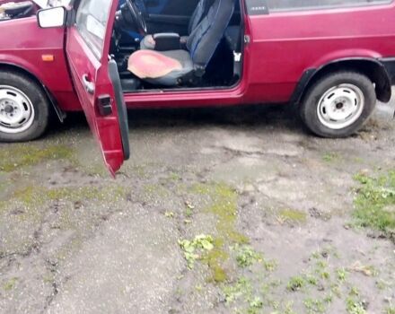 Красный ВАЗ 2108, объемом двигателя 1.3 л и пробегом 1 тыс. км за 589 $, фото 1 на Automoto.ua