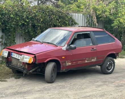 Красный ВАЗ 2108, объемом двигателя 1.5 л и пробегом 150 тыс. км за 373 $, фото 1 на Automoto.ua