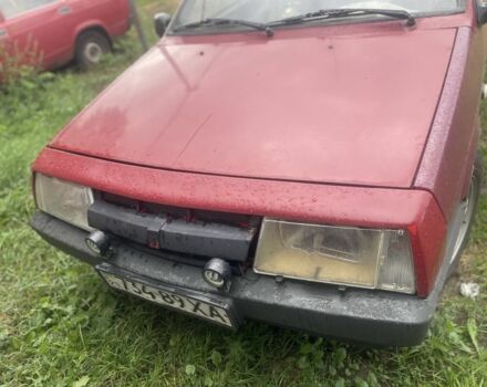 Красный ВАЗ 2108, объемом двигателя 1.3 л и пробегом 3 тыс. км за 650 $, фото 1 на Automoto.ua