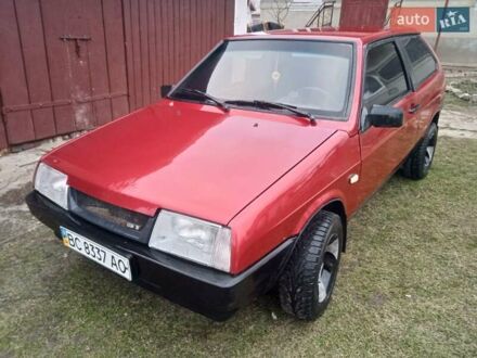 ВАЗ 2108 1990 в Жидачов на Automoto.ua Красный ВАЗ 2108, объемом двигателя 1.3 л и пробегом 100 тыс. км за 1000 $, фото 1 на Automoto.ua