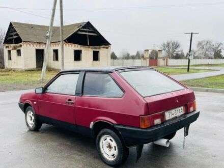 Красный ВАЗ 2108, объемом двигателя 1.6 л и пробегом 3 тыс. км за 473 $, фото 1 на Automoto.ua