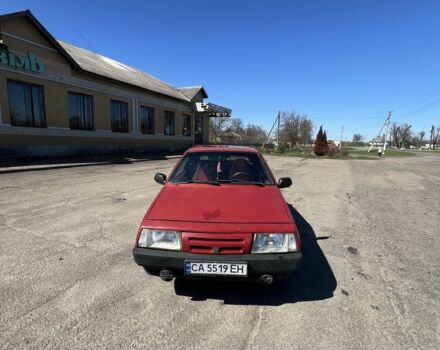 Красный ВАЗ 2108, объемом двигателя 1.3 л и пробегом 77 тыс. км за 644 $, фото 1 на Automoto.ua