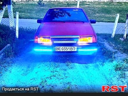 Красный ВАЗ 2108, объемом двигателя 1.3 л и пробегом 0 тыс. км за 800 $, фото 1 на Automoto.ua