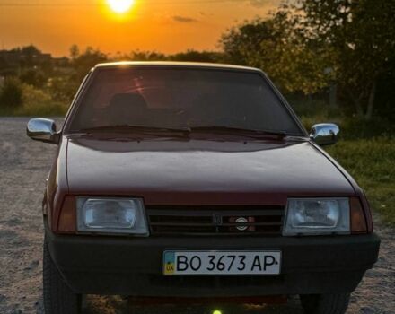 Красный ВАЗ 2108, объемом двигателя 1.5 л и пробегом 99 тыс. км за 602 $, фото 1 на Automoto.ua