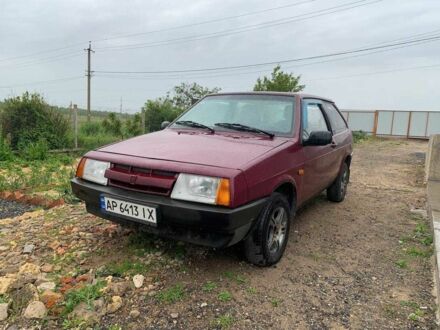 ВАЗ 2108 1991 в Баштанке на Automoto.ua Красный ВАЗ 2108, объемом двигателя 1.5 л и пробегом 200 тыс. км за 1000 $, фото 1 на Automoto.ua