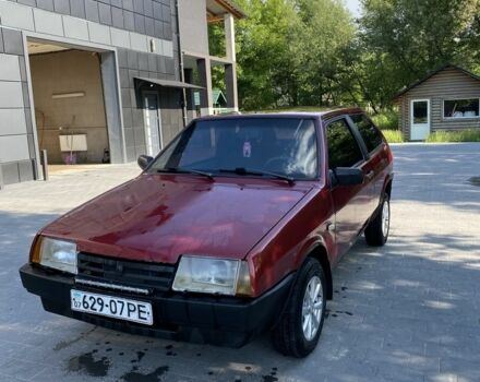 Красный ВАЗ 2108, объемом двигателя 1.3 л и пробегом 3 тыс. км за 750 $, фото 1 на Automoto.ua