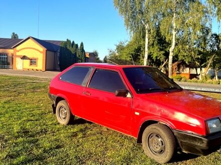 Червоний ВАЗ 2108, об'ємом двигуна 1.3 л та пробігом 130 тис. км за 1300 $, фото 1 на Automoto.ua