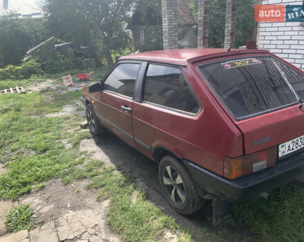 Красный ВАЗ 2108, объемом двигателя 1.3 л и пробегом 24 тыс. км за 700 $, фото 1 на Automoto.ua