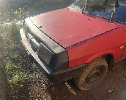 Красный ВАЗ 2108, объемом двигателя 1.3 л и пробегом 3 тыс. км за 450 $, фото 1 на Automoto.ua