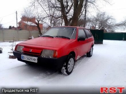 Красный ВАЗ 2108, объемом двигателя 1.1 л и пробегом 1 тыс. км за 1300 $, фото 1 на Automoto.ua