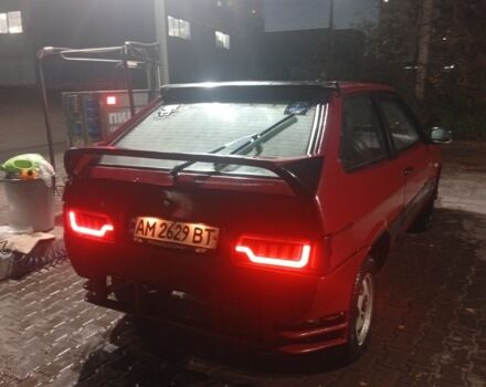 Красный ВАЗ 2108, объемом двигателя 1.5 л и пробегом 129 тыс. км за 1380 $, фото 1 на Automoto.ua